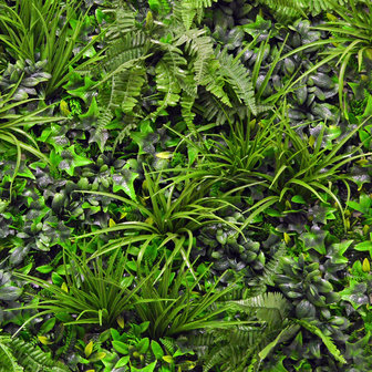 Jungle artificial hedge