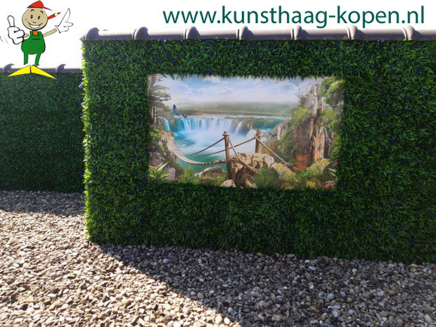 kunsthaag #muurdecoratie