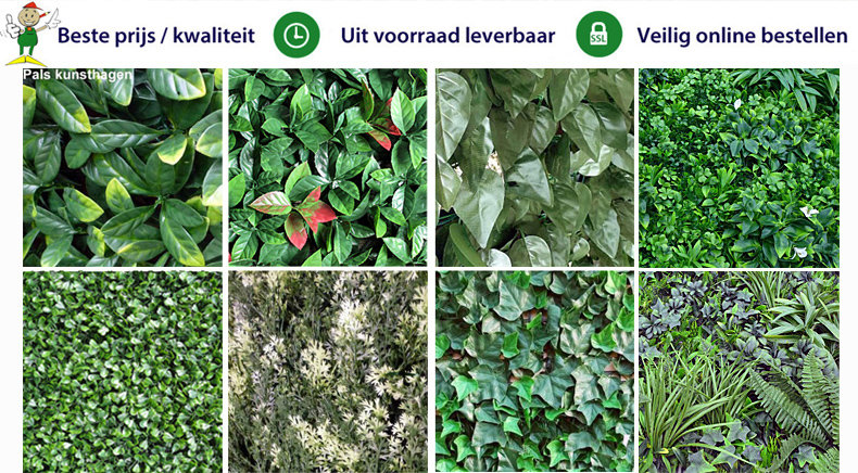 Kunsthaag assortiment